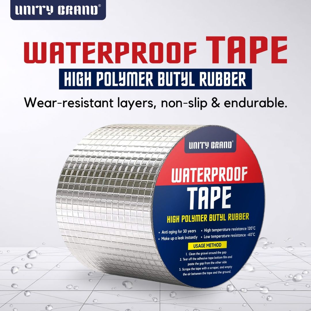 Big Super Strong Adhesive Waterproof tape(4 Inch * 5 Mtr)