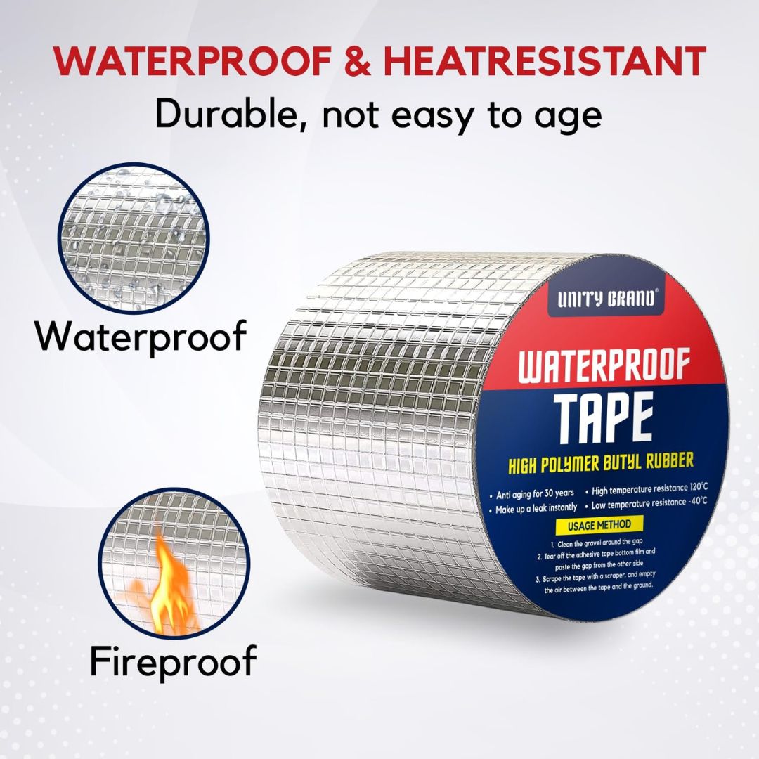 Big Super Strong Adhesive Waterproof tape(4 Inch * 5 Mtr)