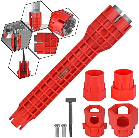 Anti-Slip Plumbing Repair Tap & Sink Wrench