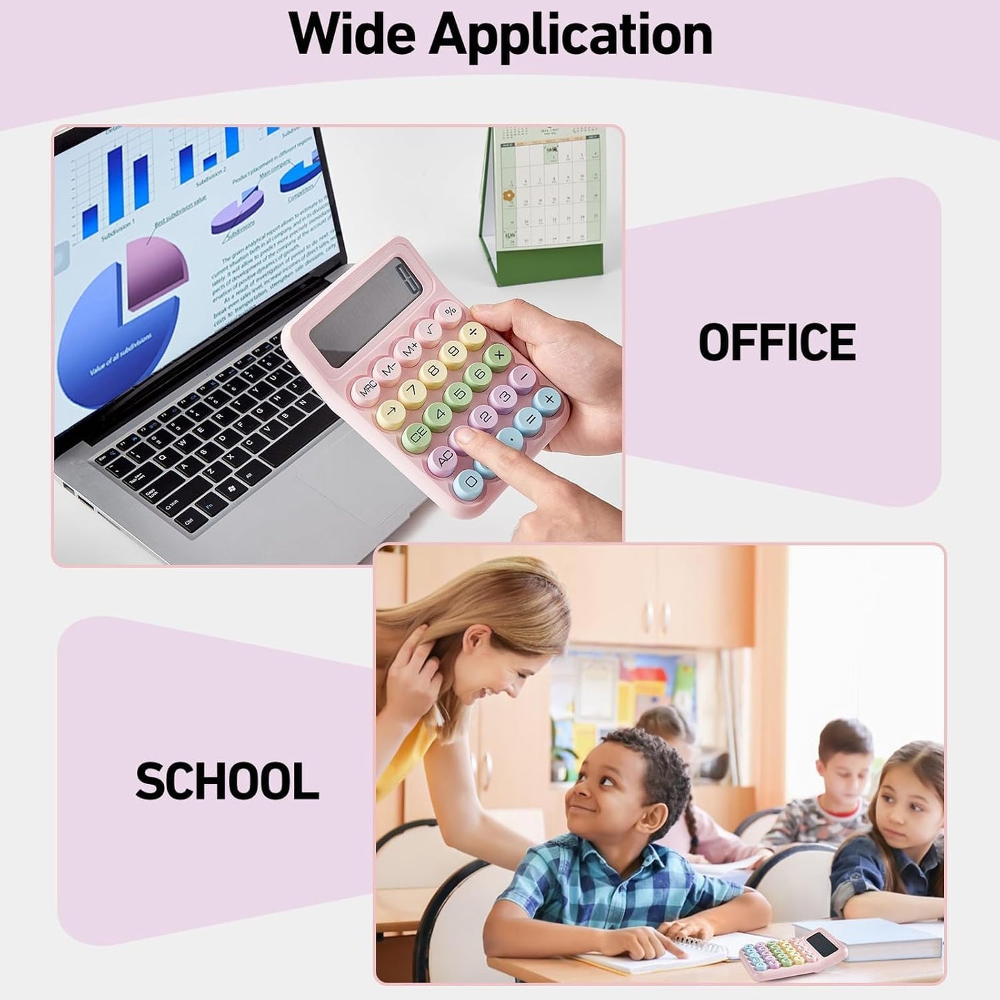 Colorful Office Calculator