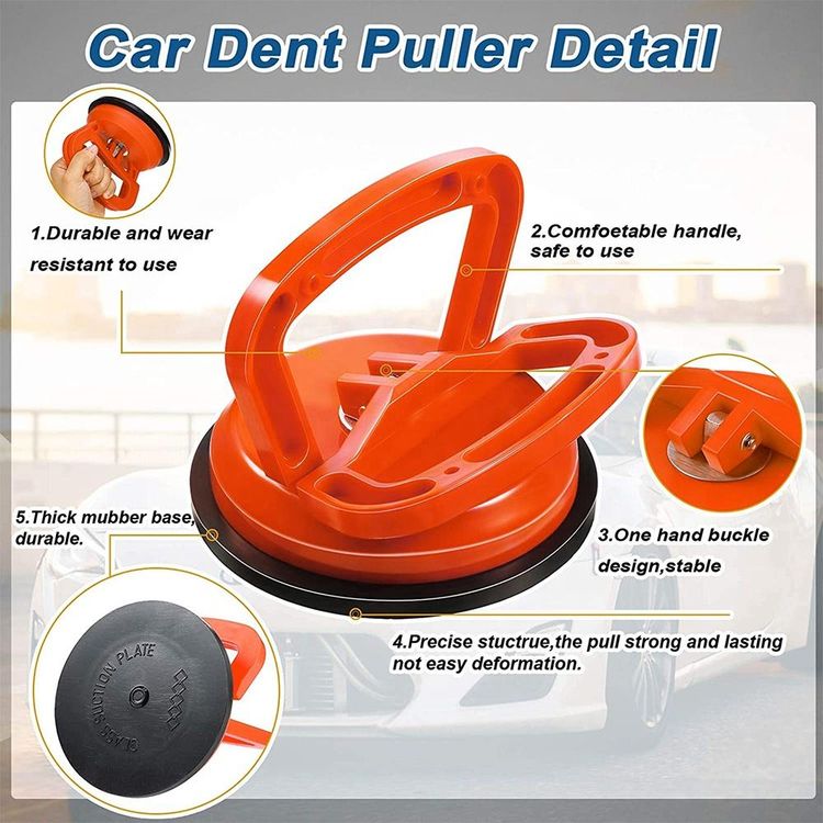 DentMaster: Heavy-Duty Car Dent Remover with Powerful Suction Cup for Auto Body Repair, Tiles & Mirror Lifting