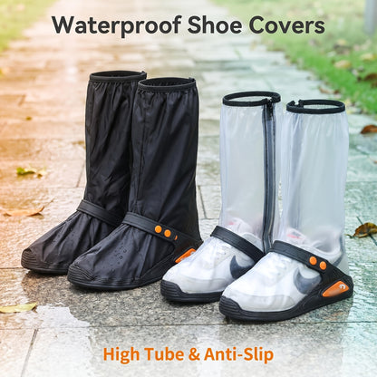 🌧️ Reusable Waterproof Boot Covers for Rain, Mud & Snow