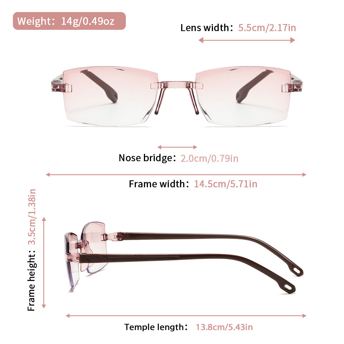 Colored Reading Glasses – Perfect for Home & Office - BUY 1 GET 2 Free
